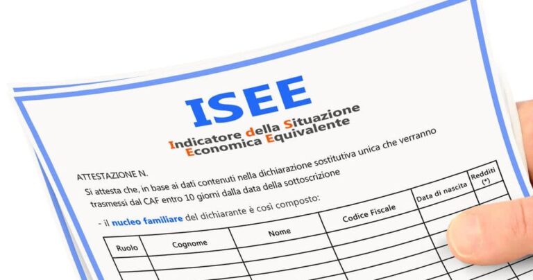 Supporto per la dichiarazione ISEE
